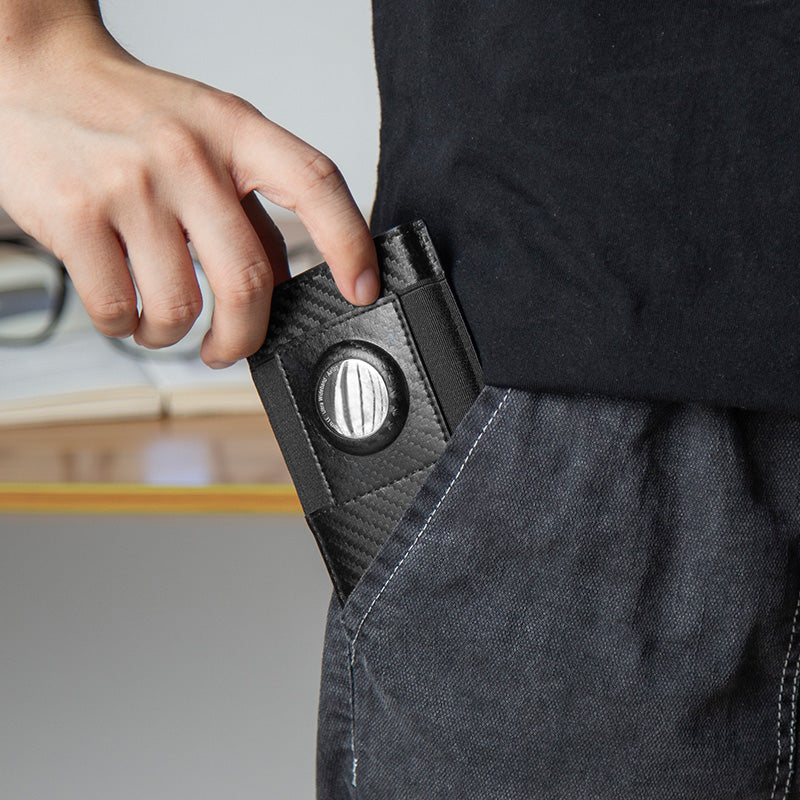 Slim wallet Air tag