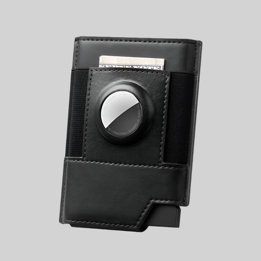 Air tag Wallet Black