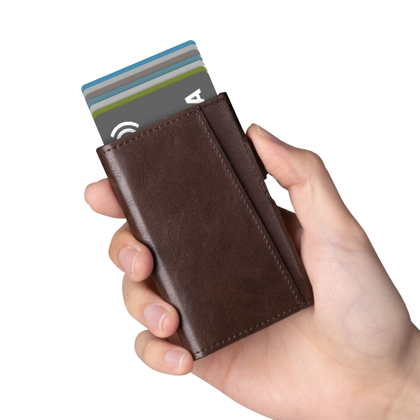 Mag Safe Wallet Brown